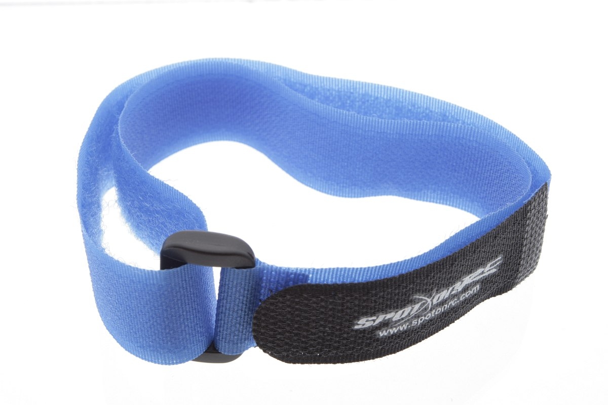 Utahovací suchý zip 51x2cm Modrý,