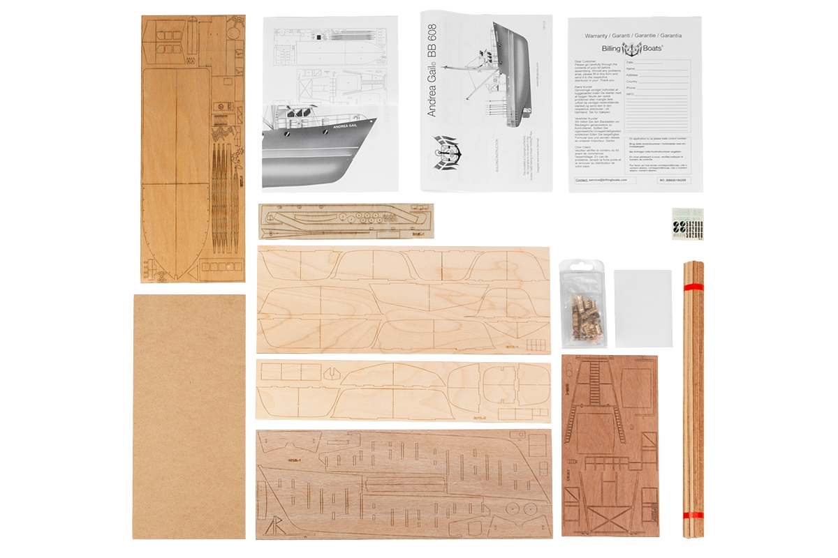 Andrea Gail rybářská loď 1:60