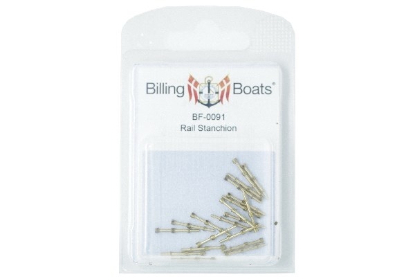 Sloupek zábradlí 17mm 2otvory (20ks)