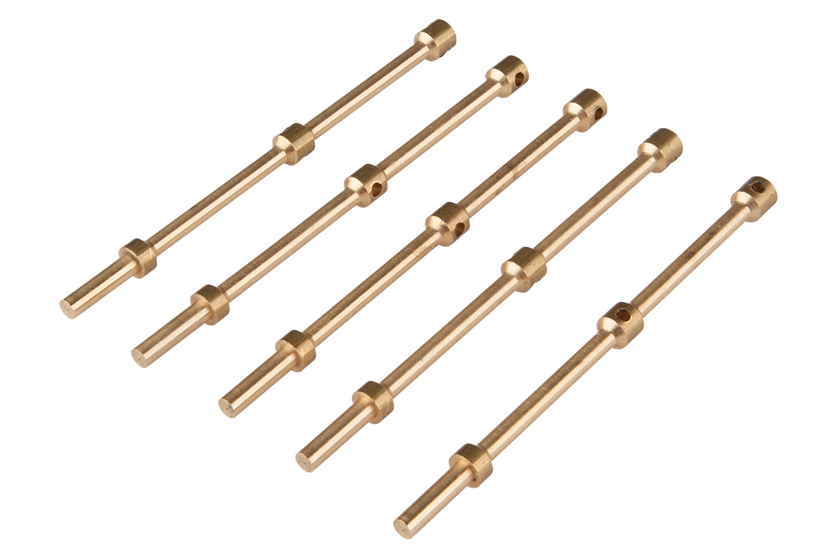 Sloupek zábradlí 30mm 2 otvory (5 ks)