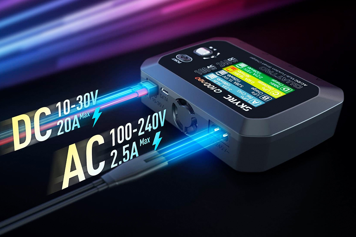 SKY RC Q100 neo nabíječ 4x60W,