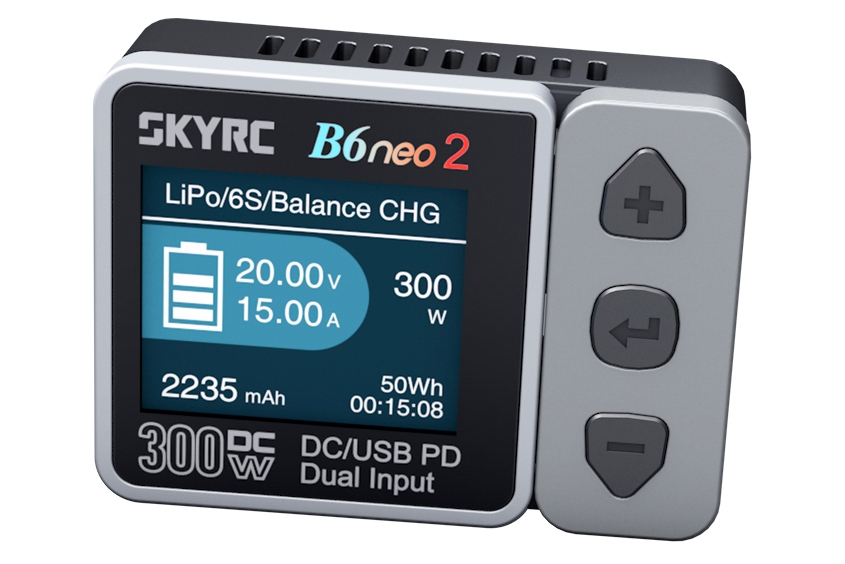 SKY RC B6 neo 2 nabíječ 300W (černá/šedá)