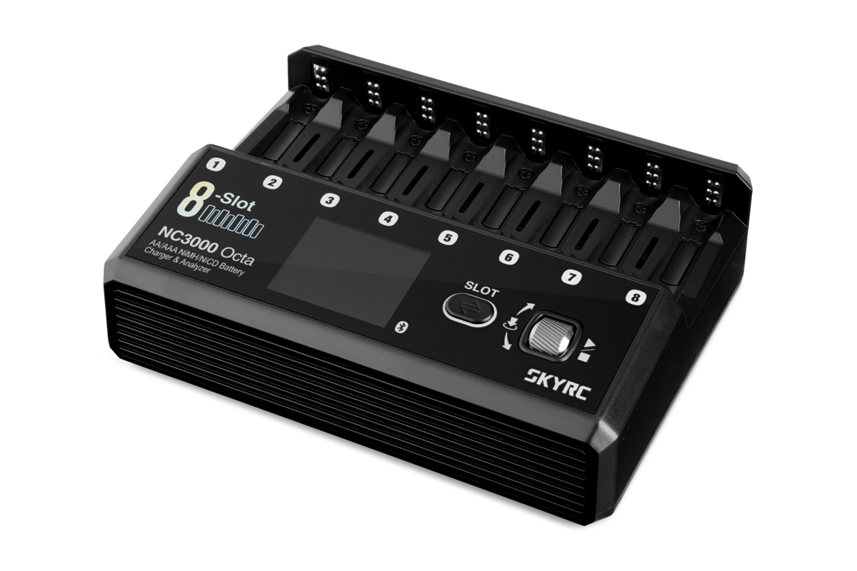 SKY RC NC3000 Octa nabíječ 8x AA/AAA čl. NiMH/NiCd