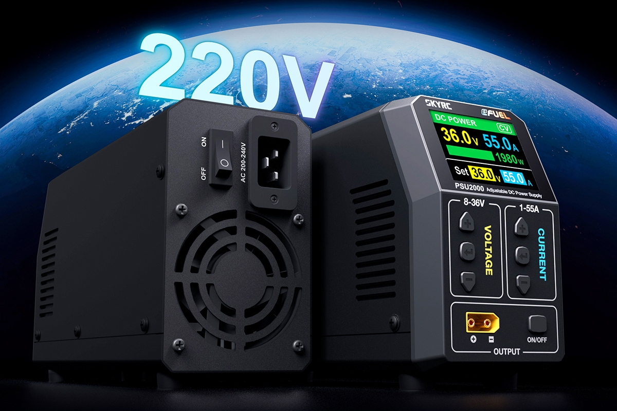 SKY RC PSU2000 36V/55A 2000W síťový zdroj