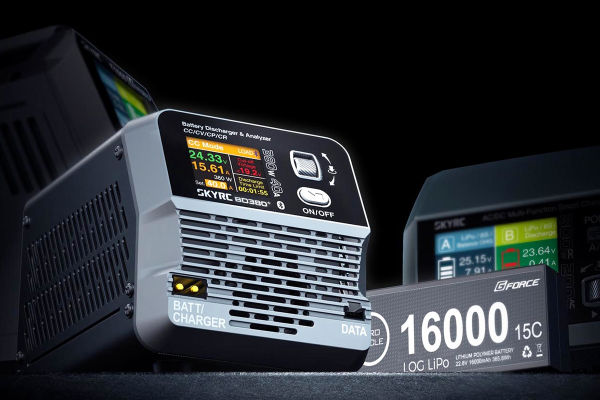 SKY RC BD380+ vybíječ a analyzér akumulátorů 380W