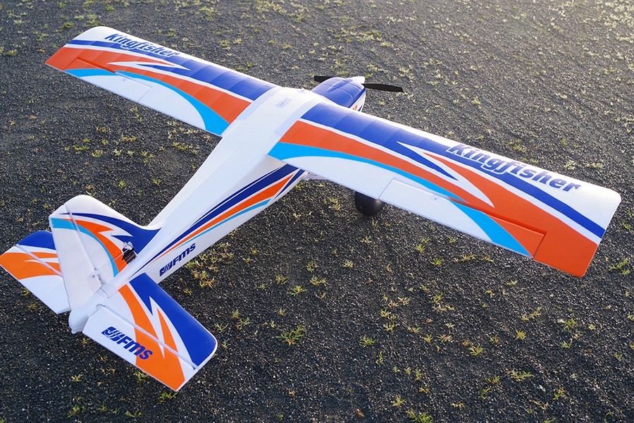 Kingfisher 1400mm PNP s koly, plováky a lyžemi