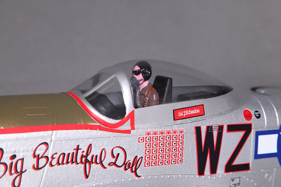 P-51 Mustang V2 (Baby WB) "Big Beautiful Doll" ARF,