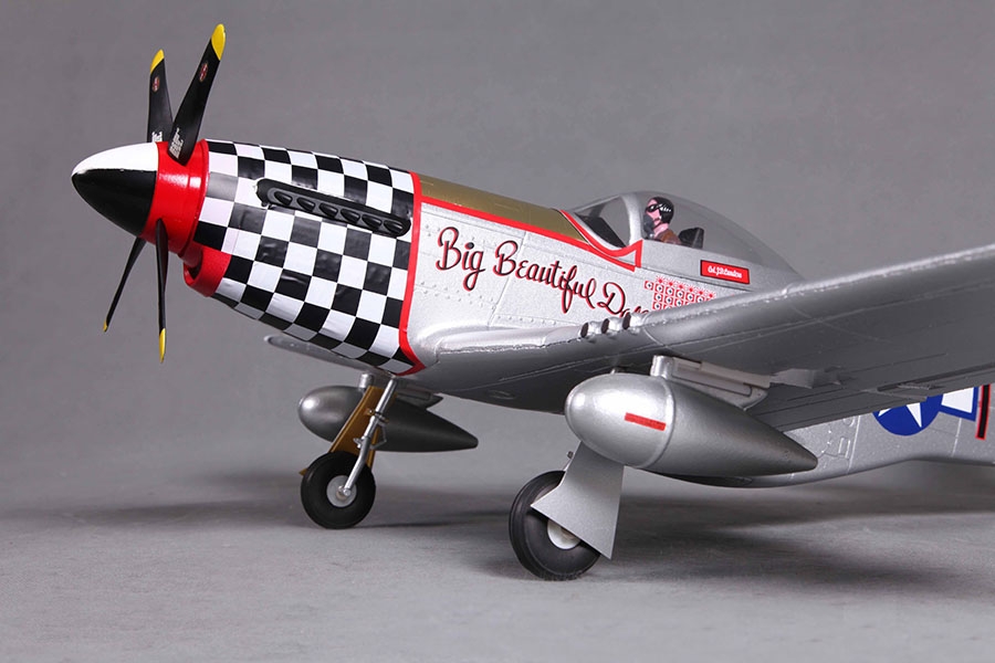 P-51 Mustang V2 (Baby WB) "Big Beautiful Doll" ARF,