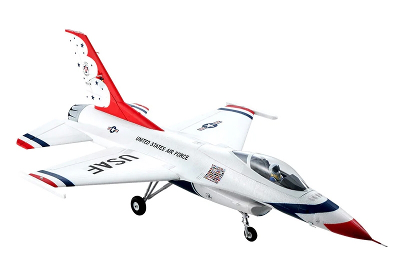 F-16 EDF 64mm PNP Thunderbird