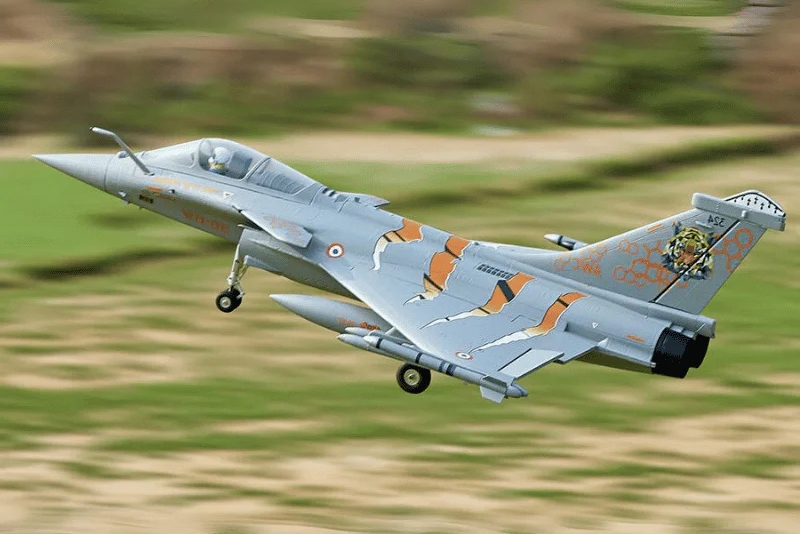 Rafale EDF 64mm PNP Zelená