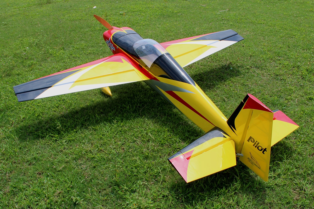 103" Slick 2600mm 120cc Žluto-Červeno-Černý