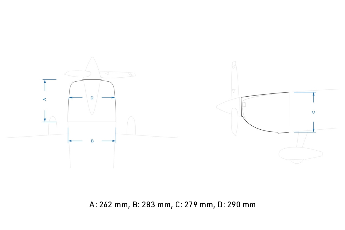 90" Extra NG 2290mm 60cc Červeno-Černá