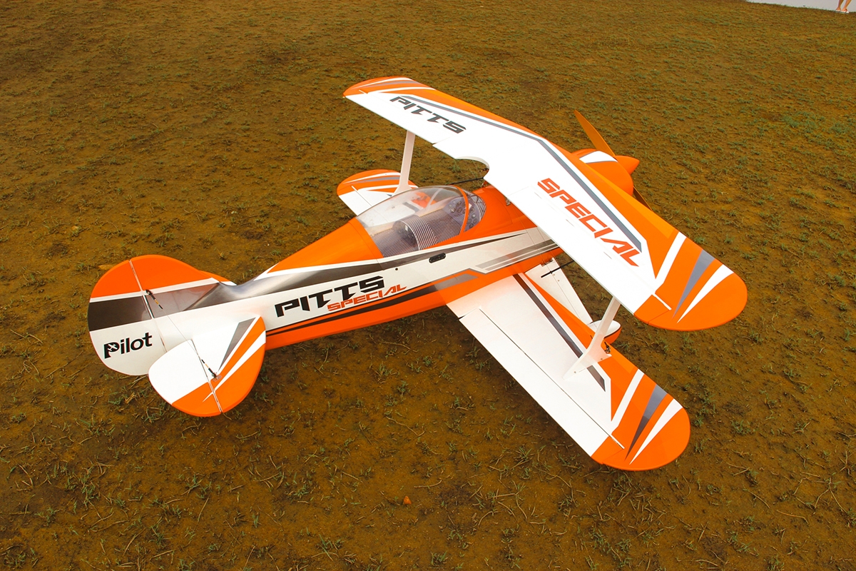 73" Pitts S2B Oranžový (1,85m)