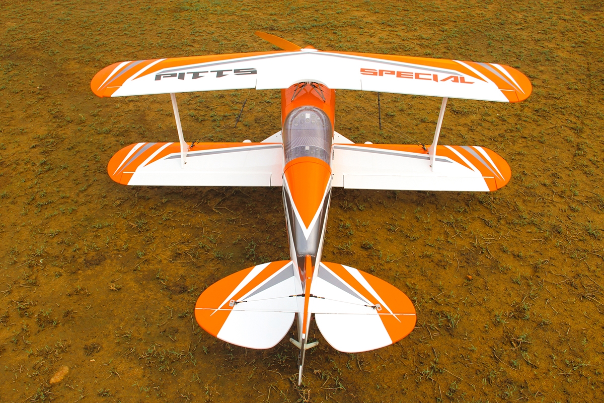 73" Pitts S2B Oranžový (1,85m)