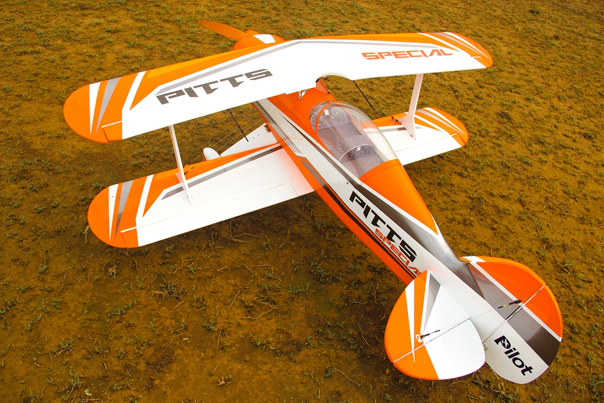 73" Pitts S2B Oranžový (1,85m)