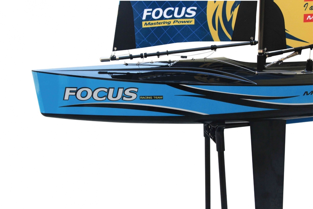 Focus V3 RTR plachetnice - modrá