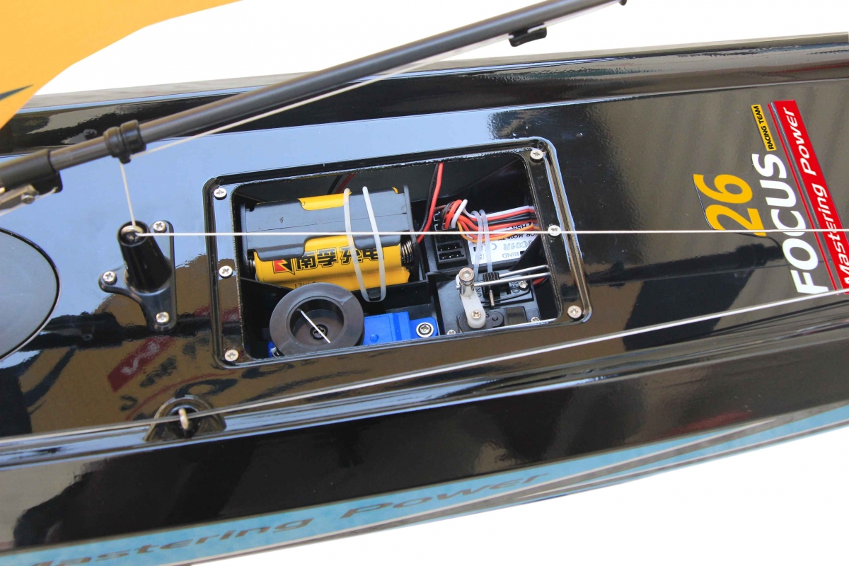 Focus V3 RTR plachetnice - modrá