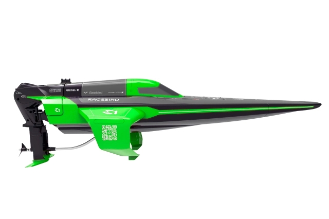 E1 RaceBird Lite RC Hydrofoil Boat 2.4GHz RTR - Zelená