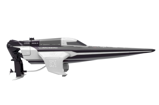 E1 RaceBird Lite RC Hydrofoil Boat 2.4GHz RTR - Bílá