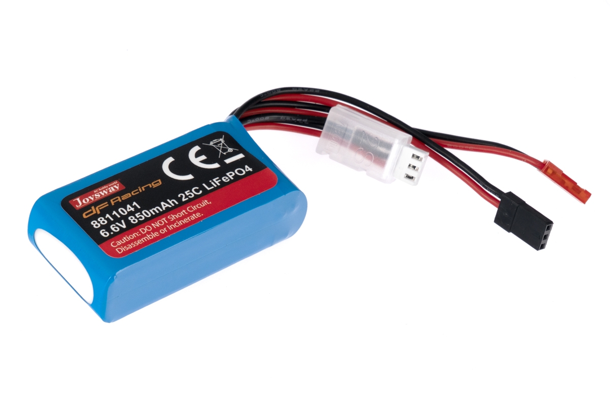 6,6V 850mAh 25C LiFePo baterie (DF65/95 RX)