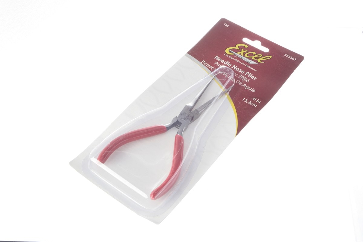 Kleště s dlouhými plochými čelistmi 15cm