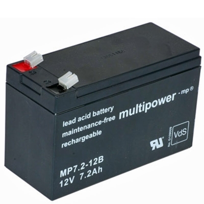 Pb akumulátor MULTIPOWER 12V/7,2Ah,
