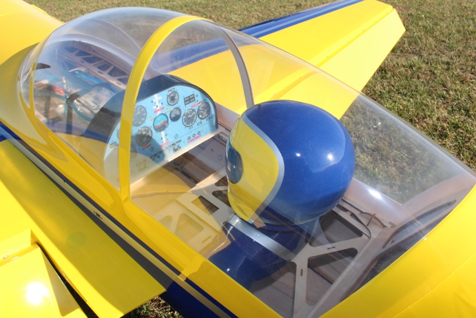 110" Yak 54 EXP Žlutá/Modrá 2,79m