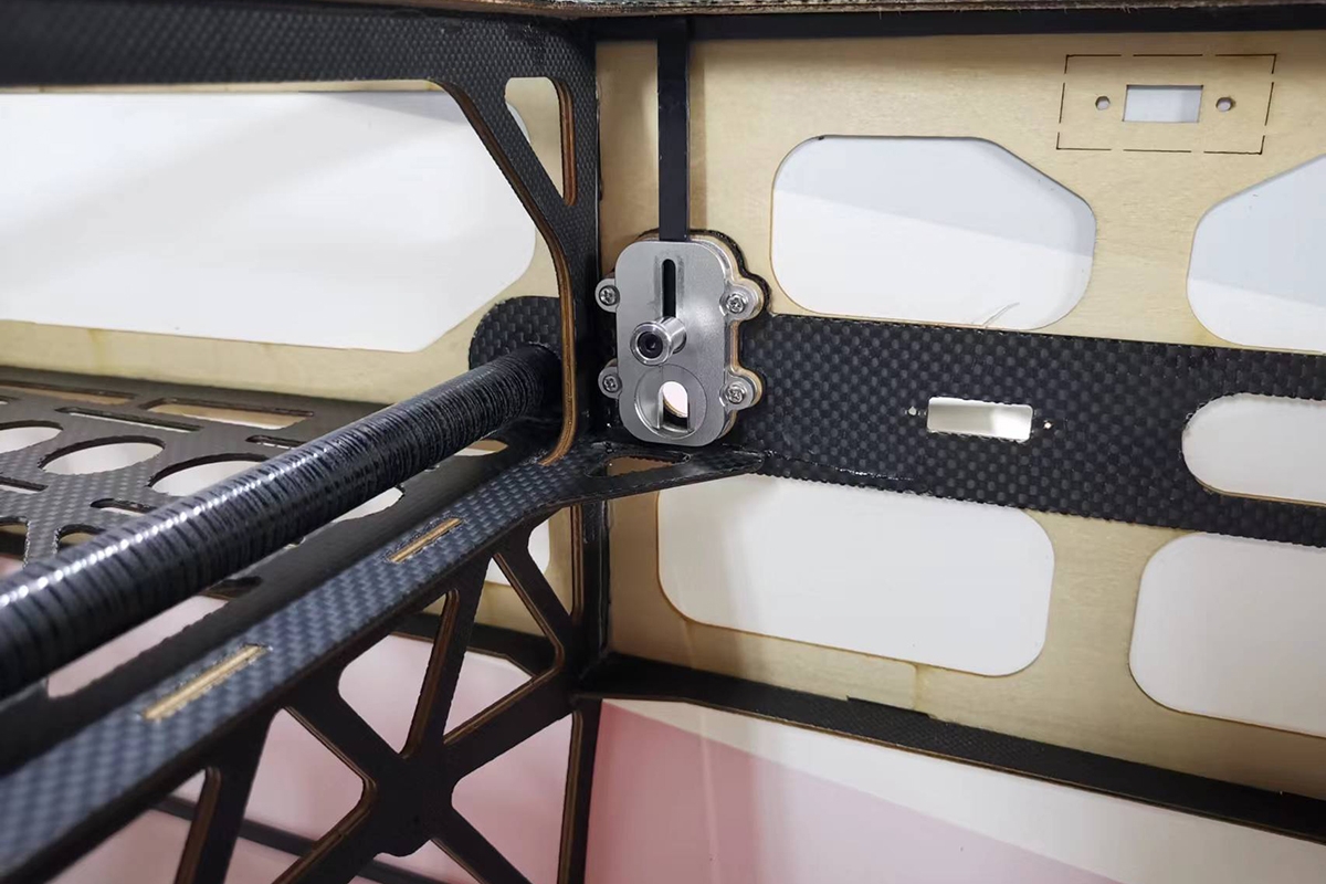 125" Extra 300 V4 Plus - Oranžová/Bílá 3,35m