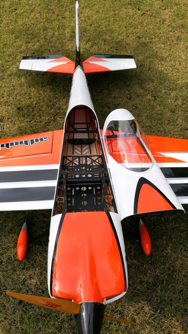 75" Edge 540 - Oranžová/Bílá 1,90m