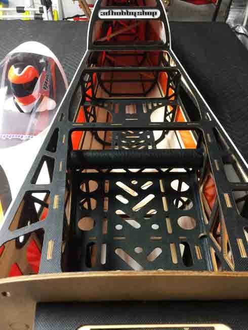 92" Edge 540 V2 - Červená/Bílá/Modrá 2,33m