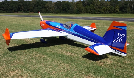 95" Extra 330S - Modrá/Bílá 2,41m