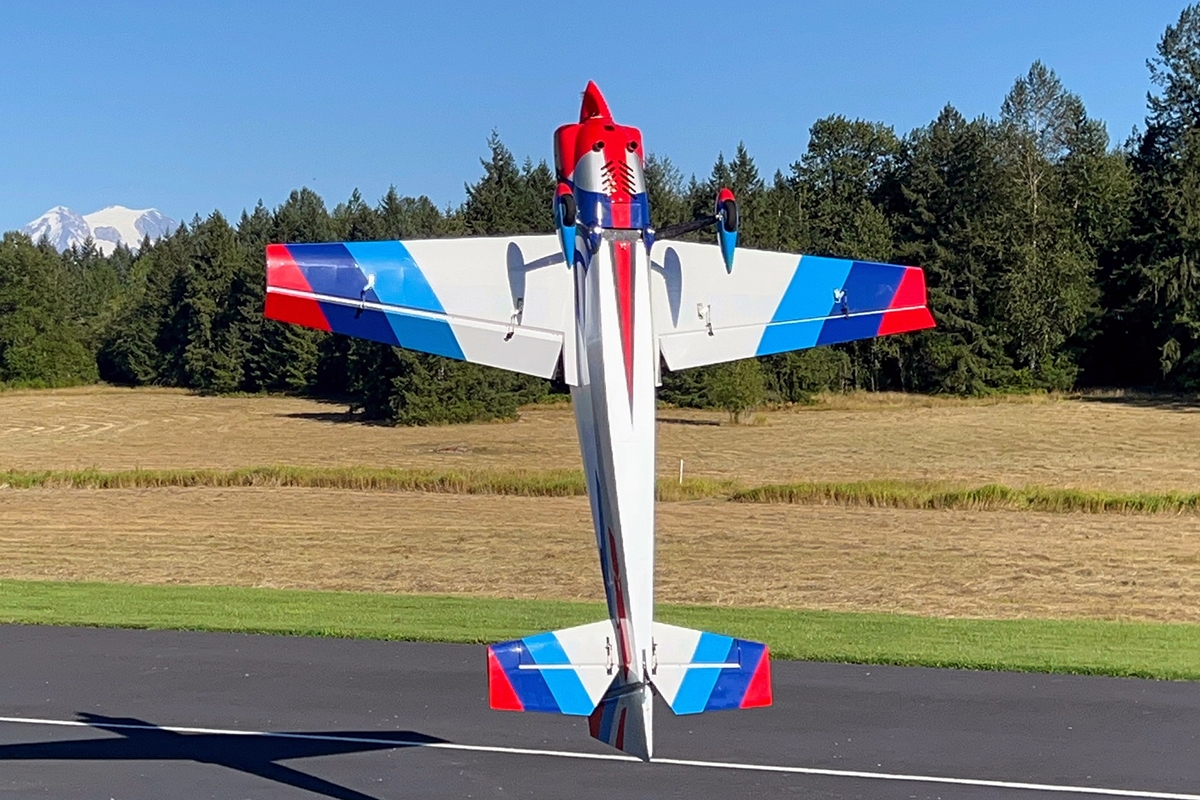 104" Laser EXP V2 PLUS - Červená/Modrá/Bílá 2,69m