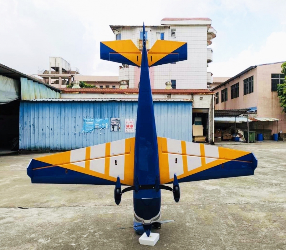 104" Extra NG - Modrá/Bílá/Stříbrná 2,64m