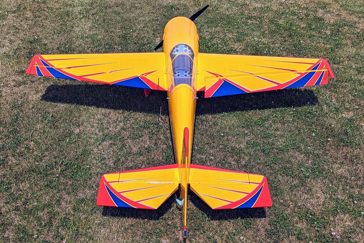 85" Yak 54 EXP Žlutá/Červená 2,16m