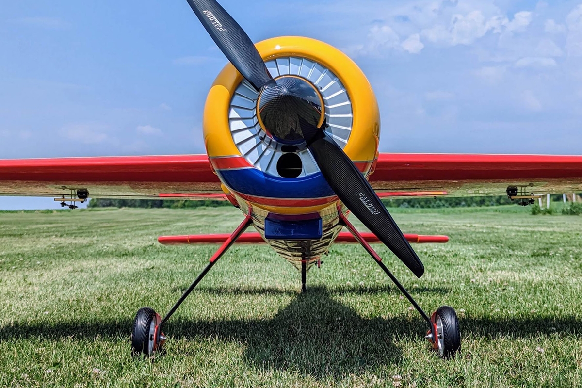 85" Yak 54 EXP Žlutá/Červená 2,16m