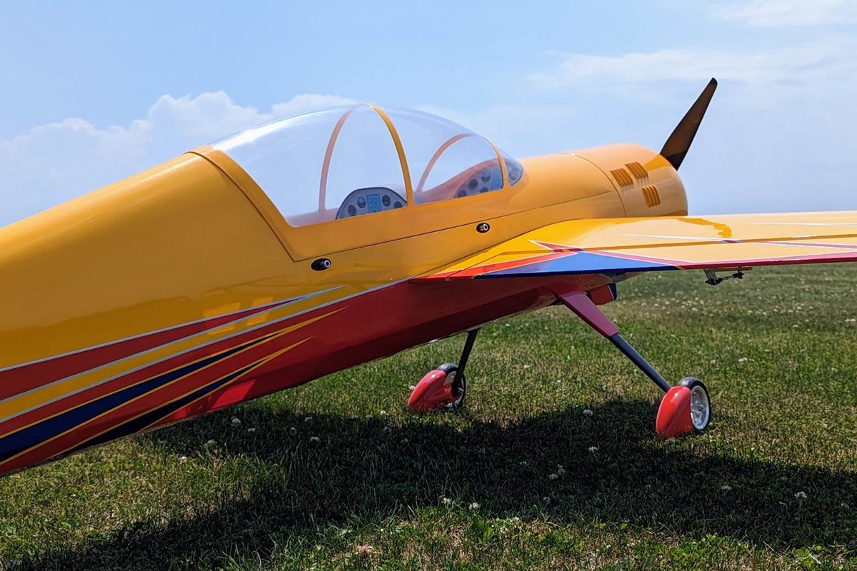 85" Yak 54 EXP Žlutá/Červená 2,16m
