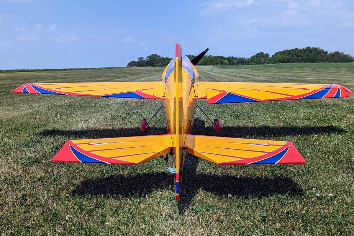 85" Yak 54 EXP Žlutá/Červená 2,16m