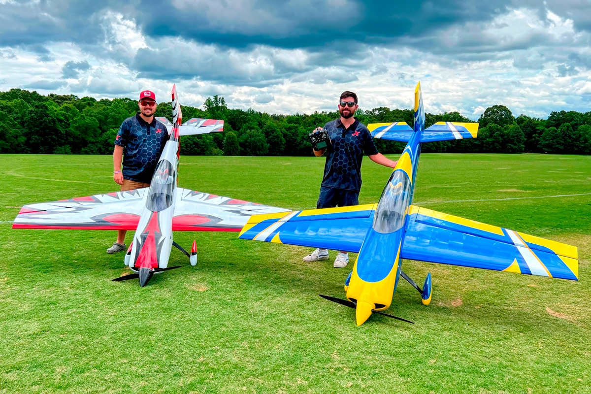 104" Edge 540T Modrá/Žlutá 2,64m