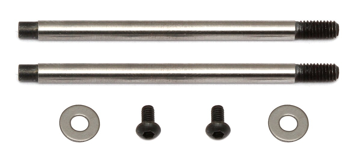 FT 3x27,5 mm pístnice tlumičů (V2), chromové, 2 ks.