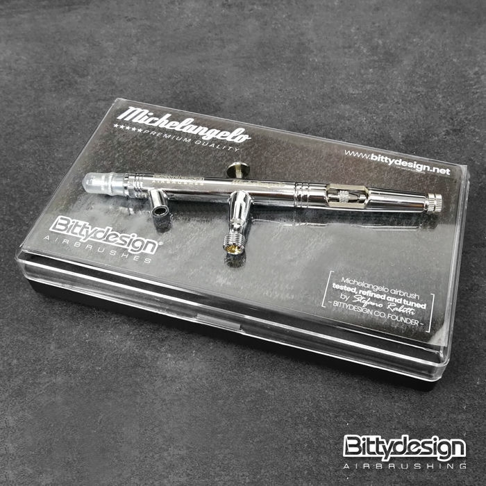 Bittydesign Michelangelo bottle-feed airbrush dual-action Airbrush pistole