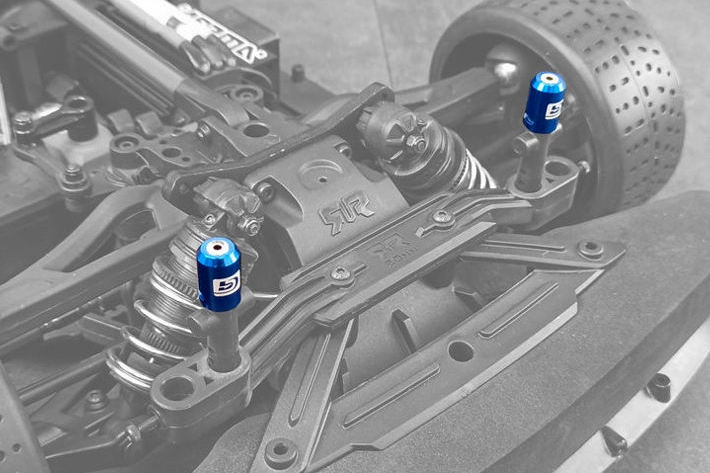 Označovací sada pro 1/10 karoserie - oranžová