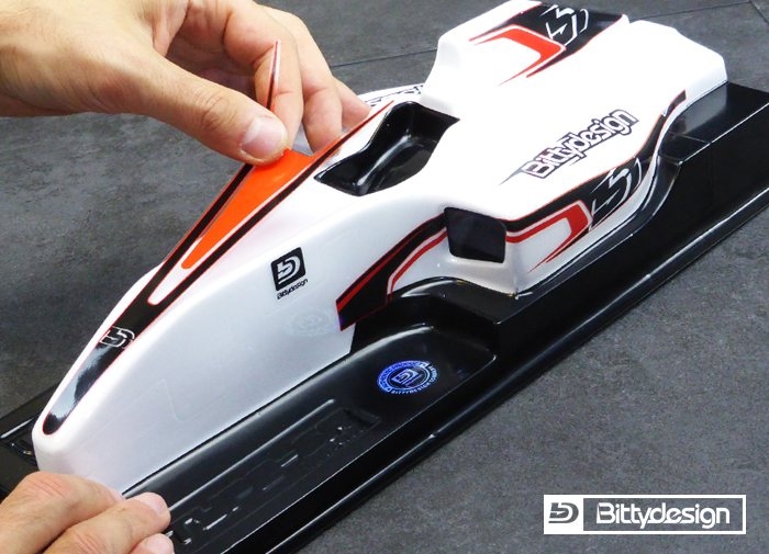 Karoserie čirá Bittydesign F1 TYPE-6R