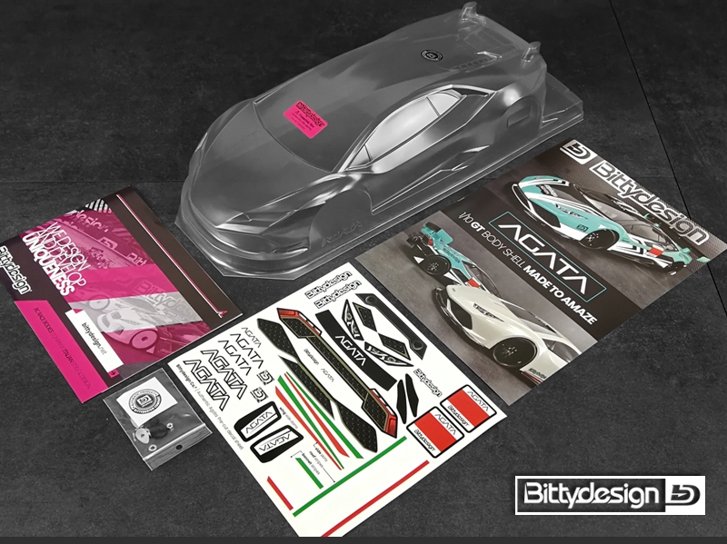 Karoserie čirá AGATA GT - (190 mm)