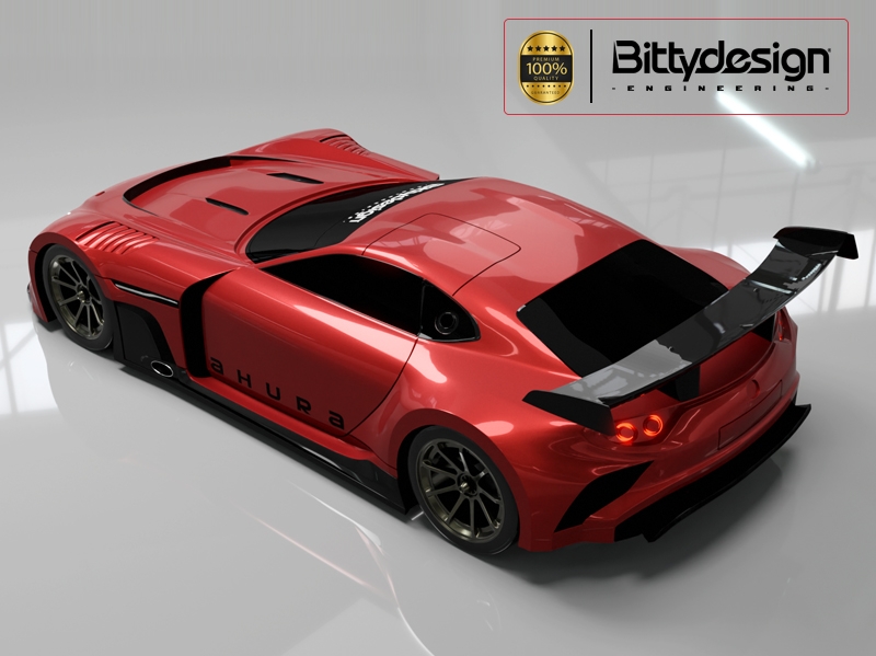 Karoserie čirá AHURA GT - (190 mm)