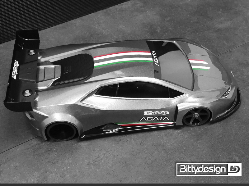 Karoserie čirá AGATA GT12 1/12