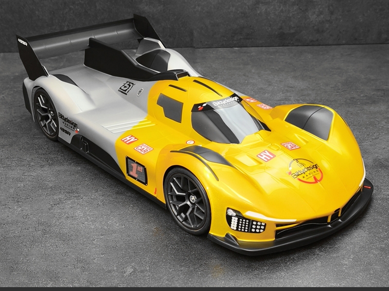 Karoserie čirá 499R Hypercar 1/10 190mm pro nízkoprofilové TC podvozky, lehká