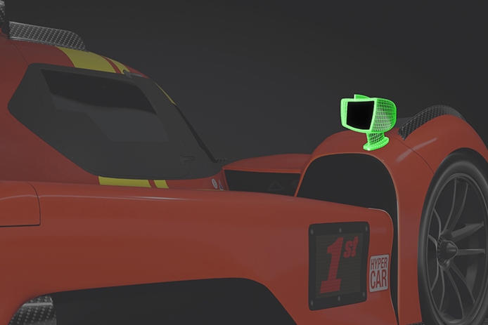 Zpětná zrcátka pro karoserii 499T LMH