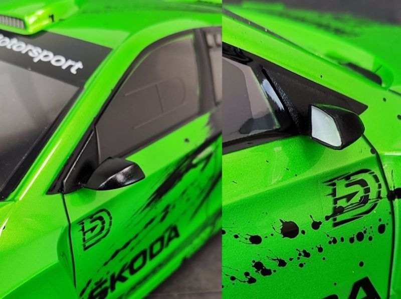 Zpětná zrcátka pro ŠKODA Fabia RS Rally2 1/10