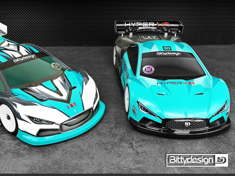 Karoserie čirá HYPER-HR - (190 mm) - lehká