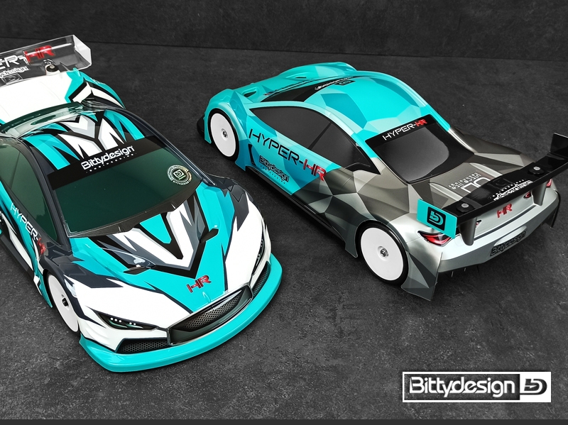 Karoserie čirá HYPER-HR - (190 mm) - lehká